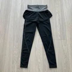 【美品】レギンス付きパンツ　ヨガ　エクササイズ