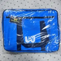 旧ワッペ　水色　新品未使用 新品未使用】旧ワッぺ 水色 ワールドペガサス スクールバック スクバ