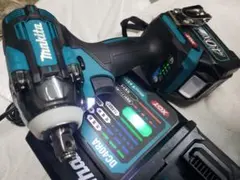 使用少オマケ有マキタ18VTW300Dインパクトレンチバッテリー2個充電器 