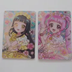 ひみつのアイプリ　映画　入場者特典　ひまり　つむぎ　ゆうじょうさくらツイン