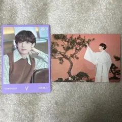 BTS テヒョン ミニフォト 2枚セット
