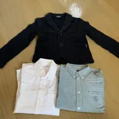 COMME CA ISM ブラックジャケット 120cm おまけ付き