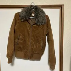 ☘️おしゃれブラウン コーデュロイ ジャンパー Mサイズ