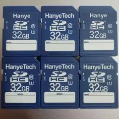 HanyeTech SDHC 32GB 6枚セット☆