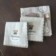 ️【新品未使用】ハンカチ3枚セット Aquascutum2枚、miffy1枚