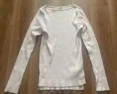 AURALEE ギザボートネック　ピンク