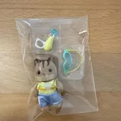 シルバニアファミリー なかよし赤ちゃんセット　水あそび　くるみリスの赤ちゃん