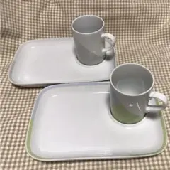 Francfranc フランフラン  マグカップ＆プレート ペアセット