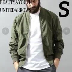 BEAUTY&YOUTH UNITED ARROWS ライトナイロンMA-1 S