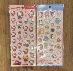 サンリオ ぷっくりシール 2種セット