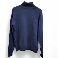 Polo by Ralph Lauren タートルネック ニット ラムウール L