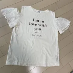 CECIL McBEE フリル袖 Tシャツ