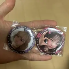 松本かれん 仲川瑠夏 缶バッジ