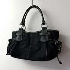 【美品】y2k 00s archive ナイロンハンドバッグ ブラック