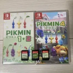 Pikmin 1+2 & 3 &4 セット