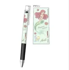 リトルマーメイド　アリエル　ディズニー ボールペン 本体 0.4ブラック