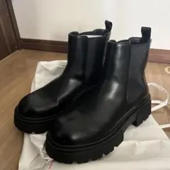 LEPSIM サイドゴアブーツ ブラック