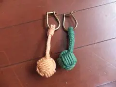 Monkey Fist Knot KeyRingモンキーフィストノットキーリング