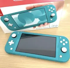 Nintendo Switch Lite ターコイズ　スイッチ　ライト　青