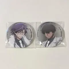 桃源暗鬼 ベースヤードトーキョー 缶バッジ 桃華月詠 桃角桜介