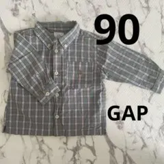 baby GAP チェックシャツ 18-24ヶ月　90サイズ