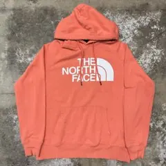 古着 THE NORTH FACE ノースフェイス ロゴ スウェットパーカー S