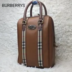 【希少】BURBERRY ゴルフシューズバッグ ノバチェック シャドーフォース 極美品 レア】バーバリー ゴルフシューズバッグ ノバチェック