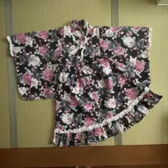 Bee de Bee 花柄 浴衣ドレス 160cm Bee de Bee 花柄 浴衣ドレス 160cm - メルカリ