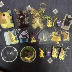 ポケモン モルペコ まとめ売り キーホルダー ラバー フィギュア ぬいぐるみ