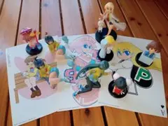 【美品】ぱにぽに！　フィギュア ＆ ポストカード　セット