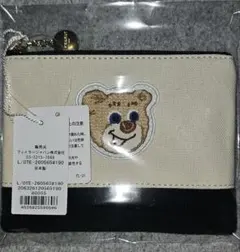 FEILER フェイラー オールドテディ ワッペンポーチ ブラック ラブラリー