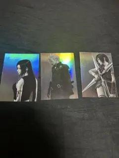 FF7 アニバーサリーアートミュージアム　ユフィ　クラウド　ティファ foil