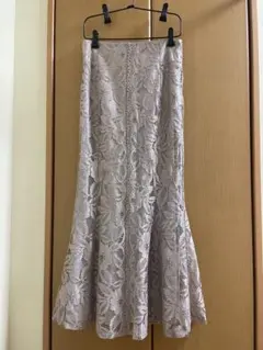 GRL レースマーメイドスカート ベージュ Lサイズ