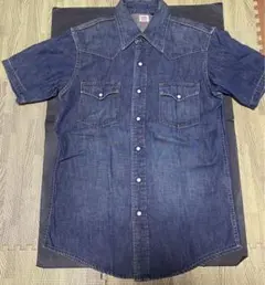 エドウィン　デニムウエスタンシャツ