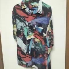 シャツ　半袖　襟付き　XLサイズ