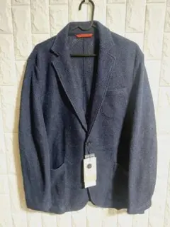 DoCLASSE（ドゥクラッセ）ニットジャケット　ネイビー　M　メンズ ㊸