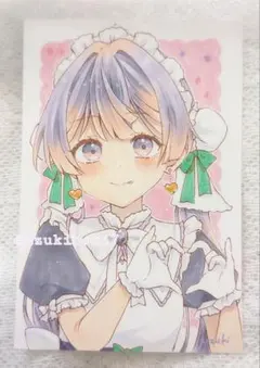 ブルアカ】中色紙【ナツ】 - メルカリ