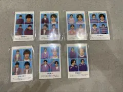 なにわ男子 TVガイド 証明写真 7種セット