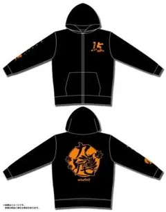 フルジップパーカー ninetailロゴモデル(橙) Lサイズ 未使用
