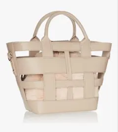 【美品】RANDA ベージュ ハンドバッグ