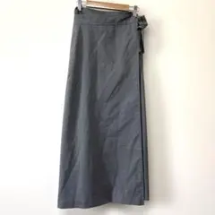 MACPHEE ストレッチトロピカル ラップスカート　Sサイズ