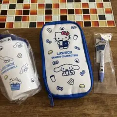 【新品】ローソン一番くじ　サンリオ　シナモロール3点セット