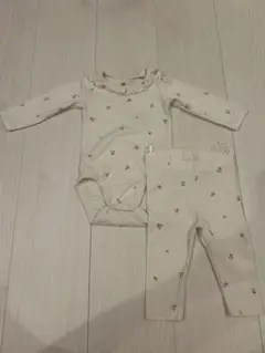 H&M ベビー ロンパース レギンス セット 2-4M