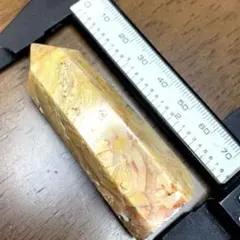 天然石　メキシカン クレイジーレースアゲイト 六角柱