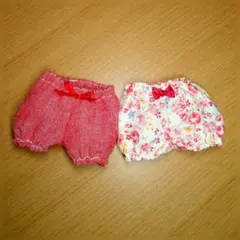 メルちゃんはなちゃん用　ぷっくりパンツ２枚セット(49)