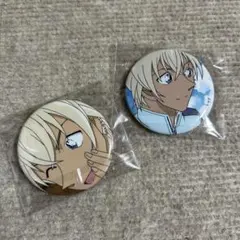 名探偵コナン コナンプラザ 安室透 トレーディング缶バッジ テニス他2種セット①