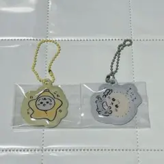 ちいかわbaby トレーディング ぷっくりキーホルダー うさぎ　ラッコ 2点