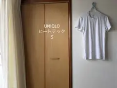 UNIQLO ヒートテック Ｓサイズ 半袖 ホワイト