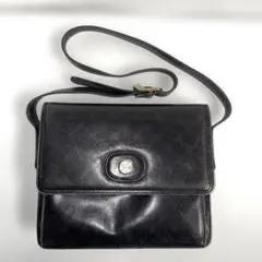 Pictore ヴィンテージ ブラック ショルダーバッグ 中古 キズあり