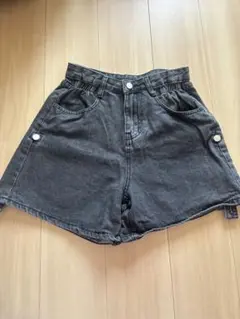 SHEIN デニムショートパンツ グレー 春夏服